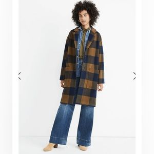 Elmcourt Coat in Buffalo Check~ new with tag